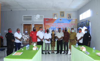 BAWASLU YAPEN IKUT BAHAS PEMUTAKHIRAN DATA PEMILIH BERKELANJUTAN (DPB),  BERSAMA KPU DAN  PARTAI POLITIK.