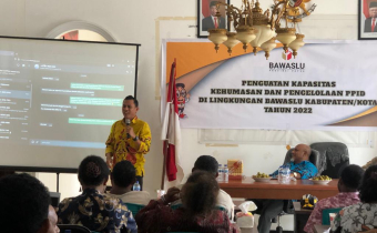 Peningkatan Kapasitas Kehumasan, Bawaslu Papua Adakan Bimtek di Kepulauan Yapen